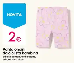 Pepco Pantaloncini da ciclista bambina offerta