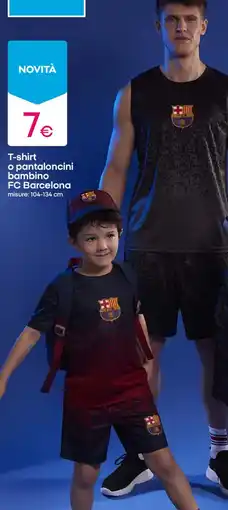 Pepco T-shirt o pantaloncini bambino FC Barcelona offerta