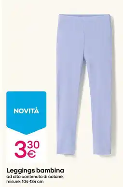 Pepco Leggings bambina offerta