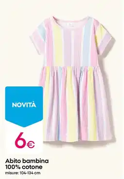Pepco Abito bambina 100% cotone offerta