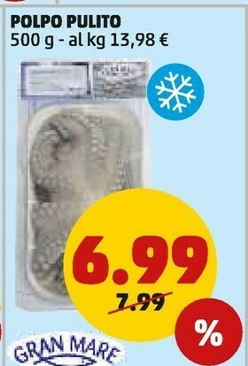 PENNY Polpo pulito offerta