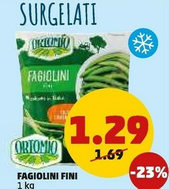 PENNY Fagiolini fini offerta