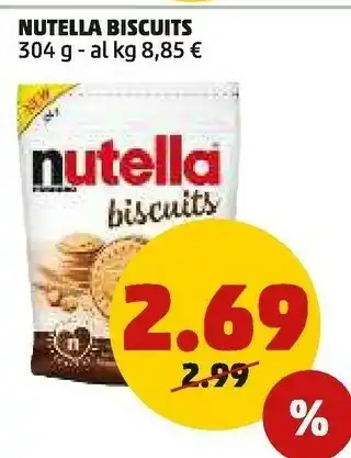 PENNY Nutella biscuits 304 g(ml) offerta