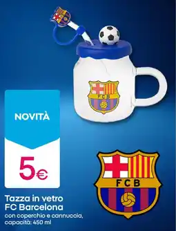 Pepco Tazza in vetro FC Barcelona offerta