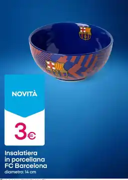 Pepco Insalatiera in porcellana FC Barcelona offerta