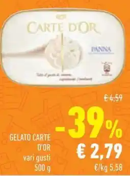 Conad Gelato CARTE D'OR offerta