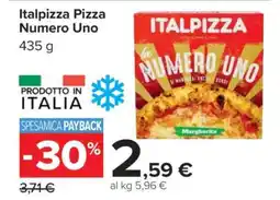 Carrefour Italpizza Pizza Numero Uno offerta