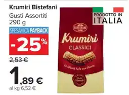 Carrefour KRUMIRI BISTEFANI offerta