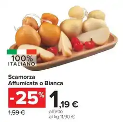 Carrefour SCAMORZA AFFUMICATA O BIANCA offerta