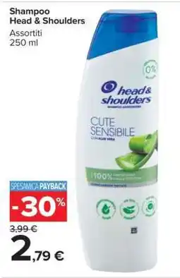 Carrefour Shampoo Head & Shoulders offerta