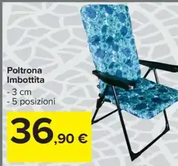 Carrefour POLTRONA IMBOTTITA offerta