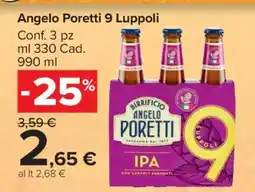 Carrefour Angelo Poretti 9 Luppoli offerta