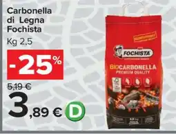 Carrefour CARBONELLA DI LEGNA FOCHISTA offerta