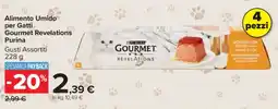 Carrefour Alimento Umido per Gatti Gourmet Revelations Purina offerta