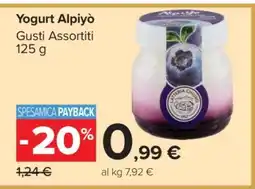 Carrefour Yogurt Alpiò offerta
