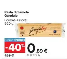 Carrefour Pasta di Semola Garofalo offerta
