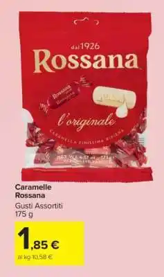 Carrefour CARAMELLE ROSSANA offerta