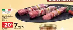 Carrefour Mini Spiedino di Suino offerta