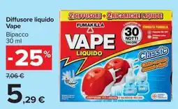 Carrefour Diffusore liquido Vape offerta