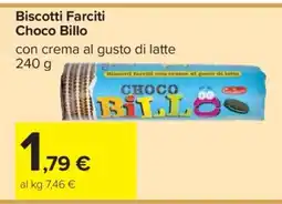 Carrefour Biscotti Farciti Choco Billo offerta