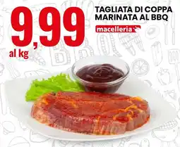 Eurospin Tagliata di coppa marinata al BBQ offerta