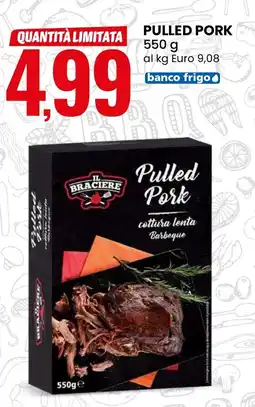 Eurospin Il braciere pulled pork offerta