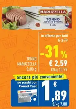 Conad Tonno MARUZZELLA offerta