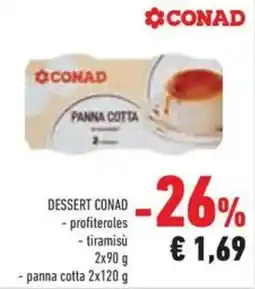 Conad Dessert CONAD offerta