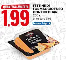 Eurospin Il braciere fettine di formaggio fuso con cheddar offerta