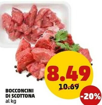 PENNY Bocconcini di scottona offerta