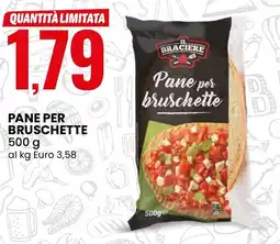 Eurospin Il braciere pane per bruschette offerta