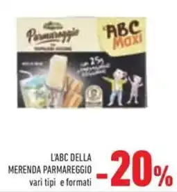 Conad L'abc della merenda parmareggio offerta