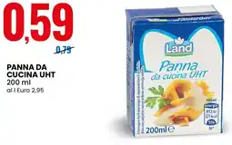 Eurospin Land panna da cucina UHT offerta