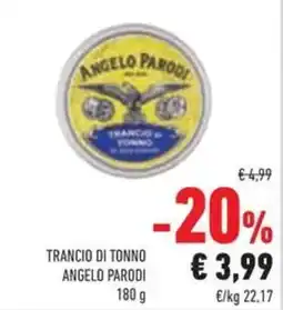 Conad Trancio di tonno ANGELO PARODI offerta