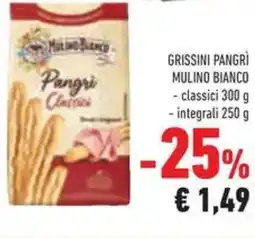 Conad Grissini pangrì MULINO BIANCO offerta