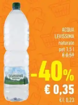Conad Acqua LEVISSIMA offerta