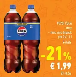 Conad Pepsi cola offerta