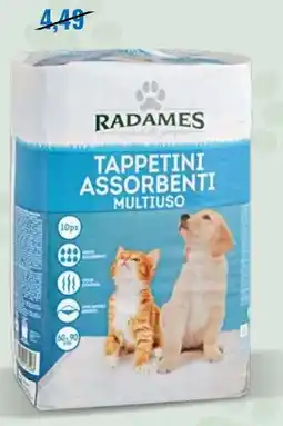 Eurospin Radamez tappetini assorbenti multiuso, 60x90 cm offerta