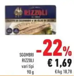 Conad Sgombri RIZZOLI offerta