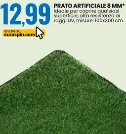 Eurospin Prato artificiale 8 mm offerta