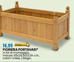 Eurospin Fioriera portavasi offerta