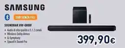 Unieuro SAMSUNG SOUNDBAR HW-Q800F offerta