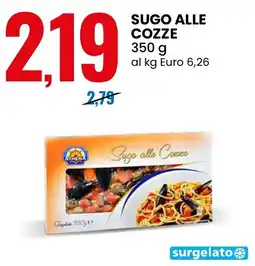 Eurospin Athena sugo alle cozze offerta