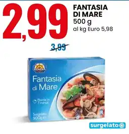 Eurospin Athena fantasia di mare offerta