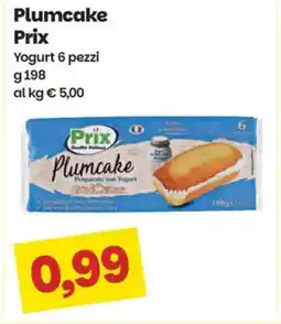 Prix Quality Plumcake Prix Yogurt offerta