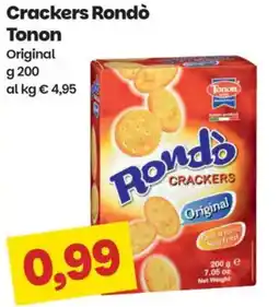 Prix Quality Crackers Rondò Tonon Original offerta