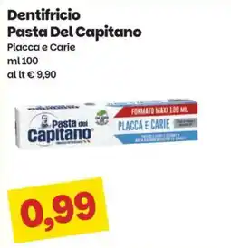 Prix Quality Dentifricio Pasta Del Capitano Placca e Carie offerta