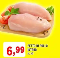 DPiù Petto di pollo intero al kg offerta