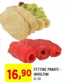 DPiù Fettine panate involtini offerta