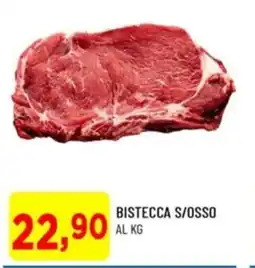 DPiù Bistecca s/osso al kg offerta